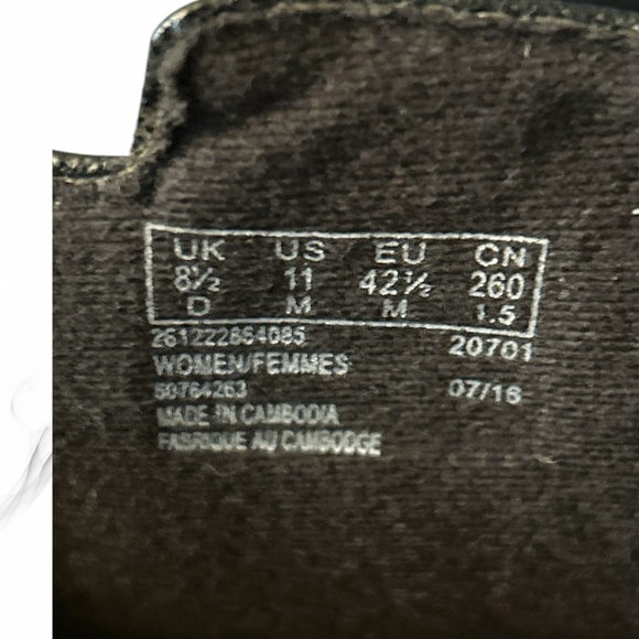 Clarks Boylan Dawn Leather Block Heel Comfort Fall Ankle Boot Black 11 - Picture 3 of 9